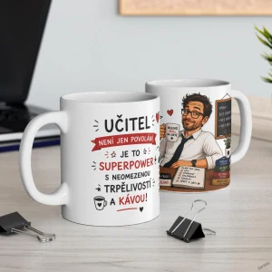 Keramický hrnek Učitel