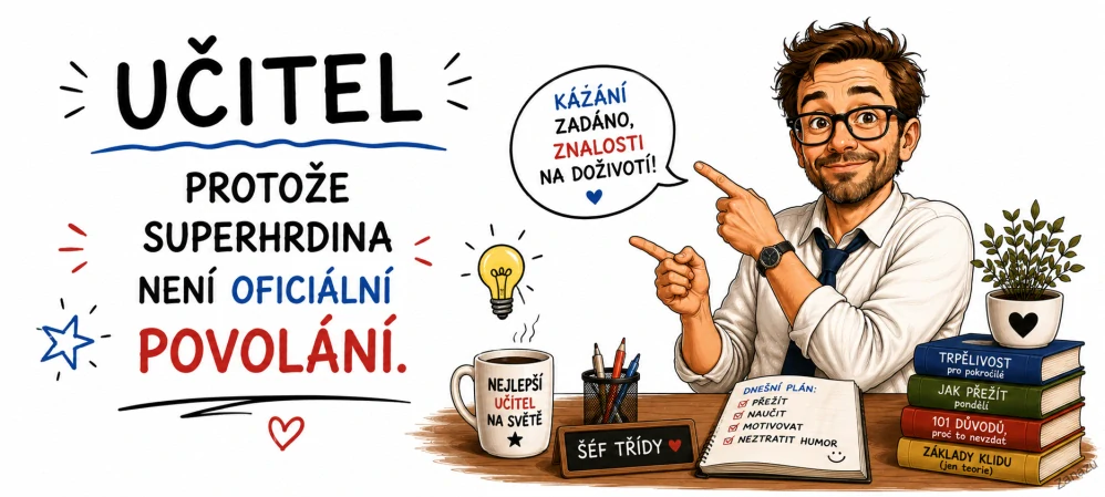 Keramický hrnek Učitel